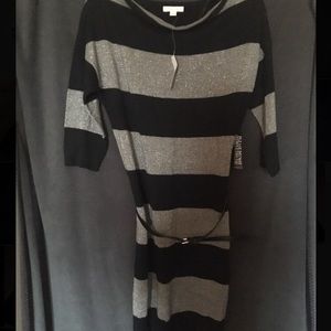 NWT NY&Co. belted sweater dress
